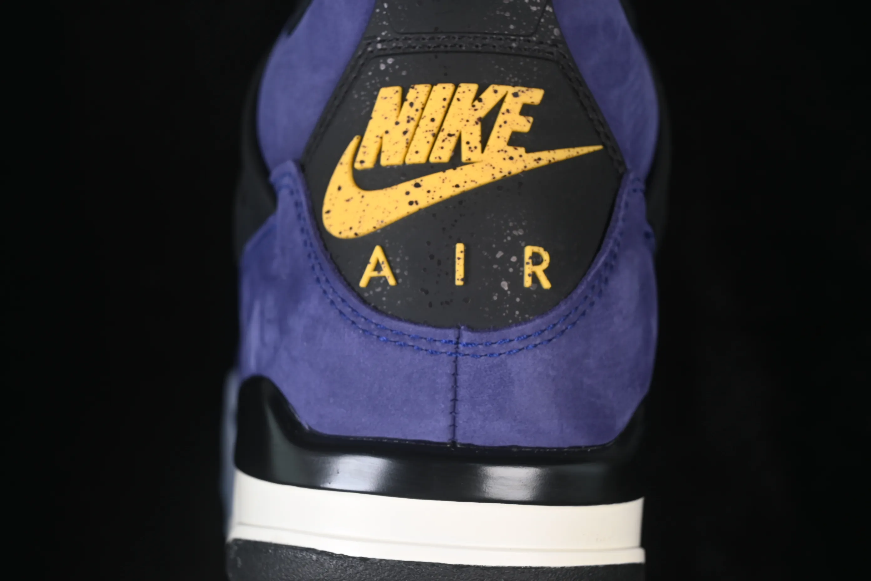 All categories Air Jordan Jordan series basketball shoes Air Jordan 4 LJR version Air Jordan 4 Retro "Lakers" AJ4 Joe 4 Lakers Purple Gold FV5029-500